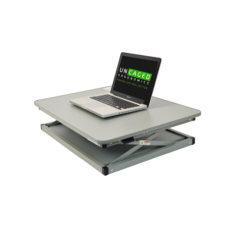 Symple Stuff Change Desk Mini Height Adjustable Standing Desk Converter